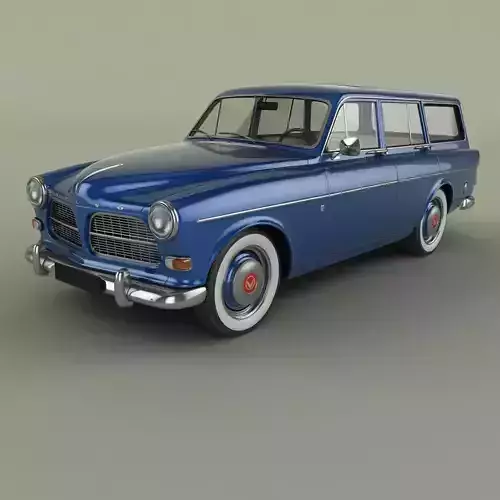 Volvo Amazon Wagon PV220 3D model