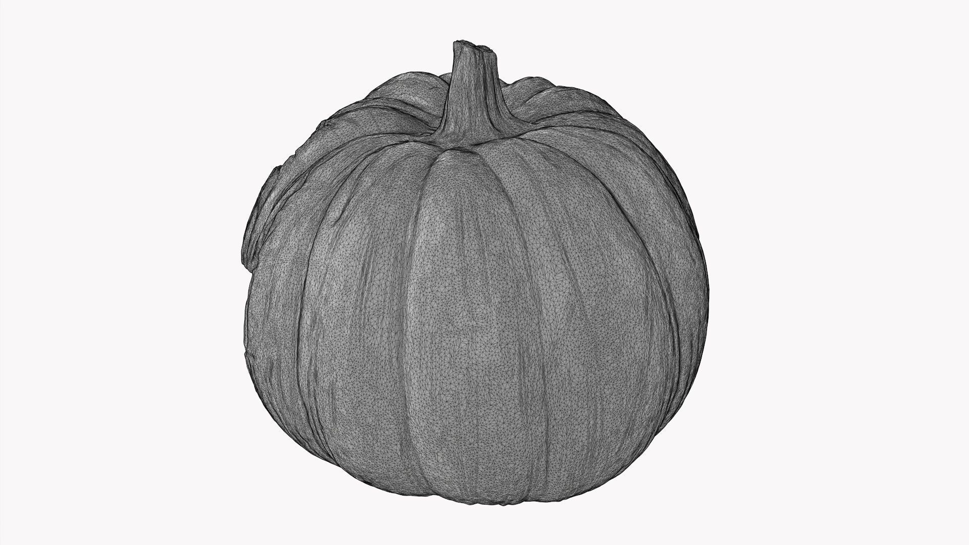 Pumpkin Head 02 3D model_7