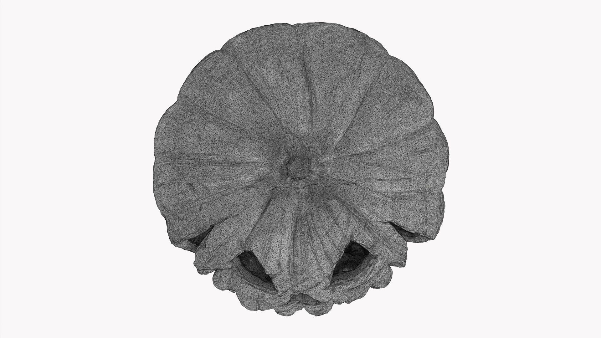 Pumpkin Head 02 3D model_11