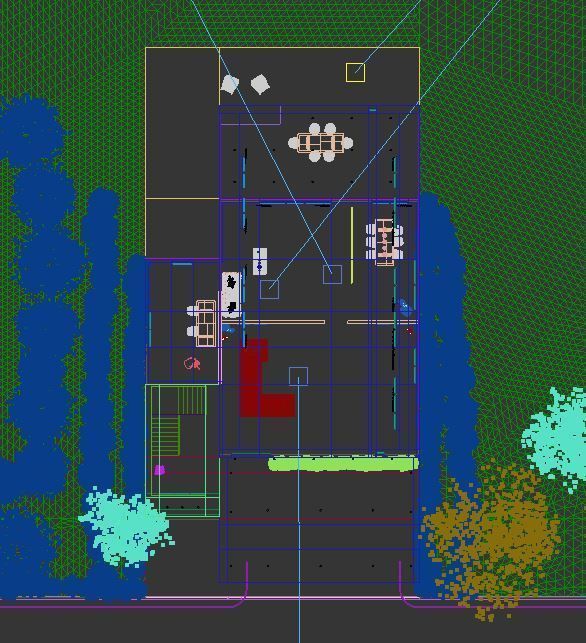Exterior House Scene 8 Day Dusk 3D model_19