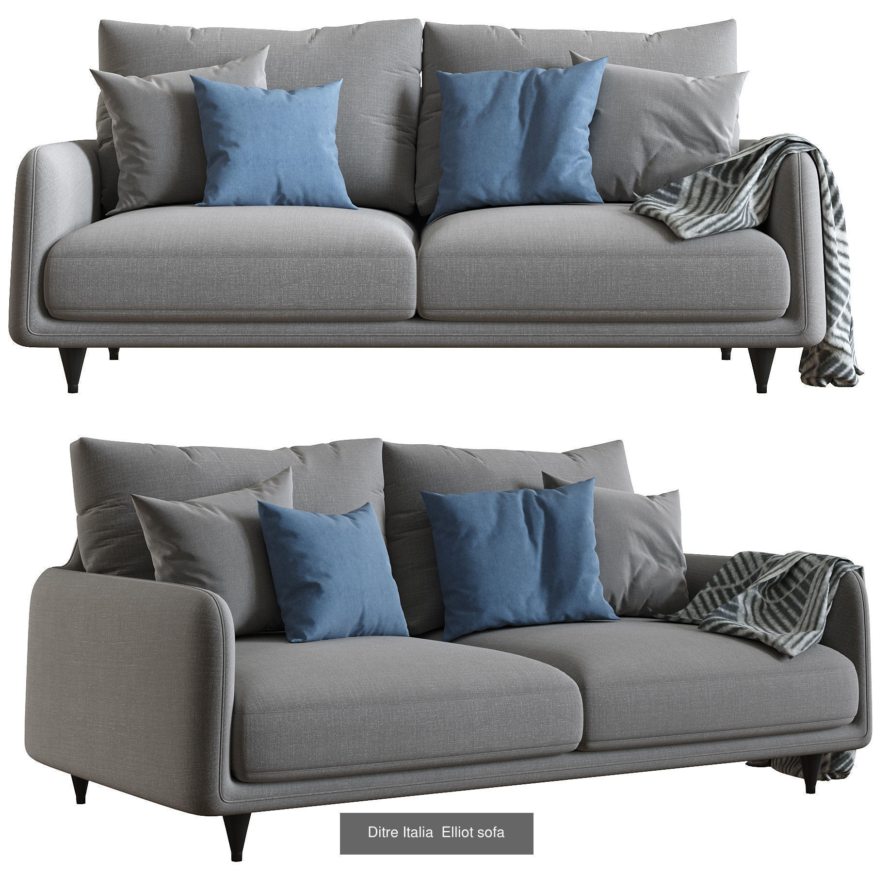 Ditre Italia sofas  collection  3d models set 15 _2