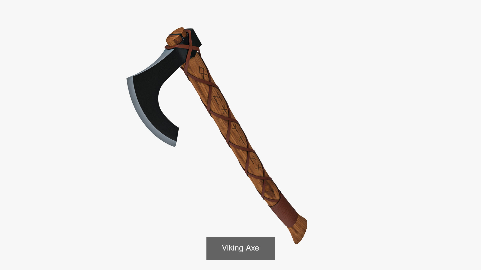 Axes Collection axe with handle _3