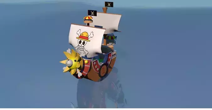 Thousand Sunny 3D model