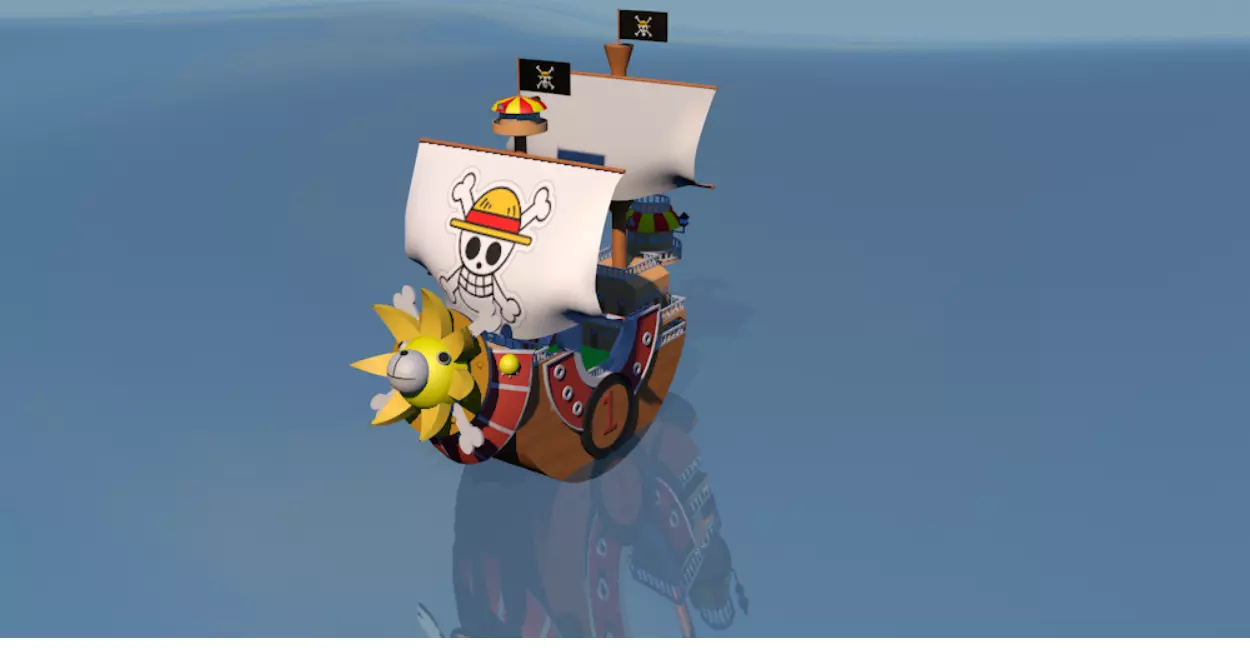 Thousand Sunny 3D model_0