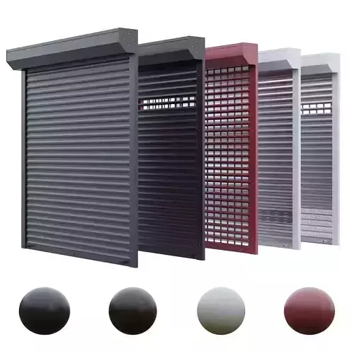 Garage roller shutter