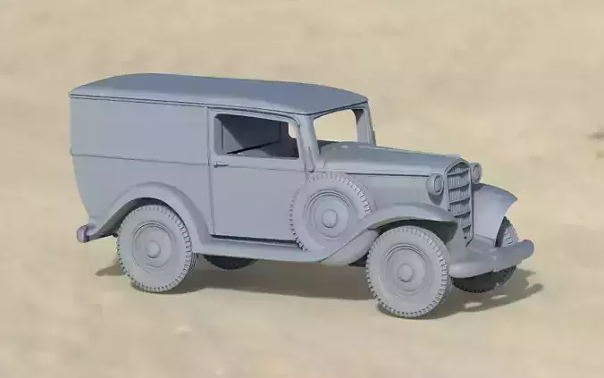 opel p4 3D print model