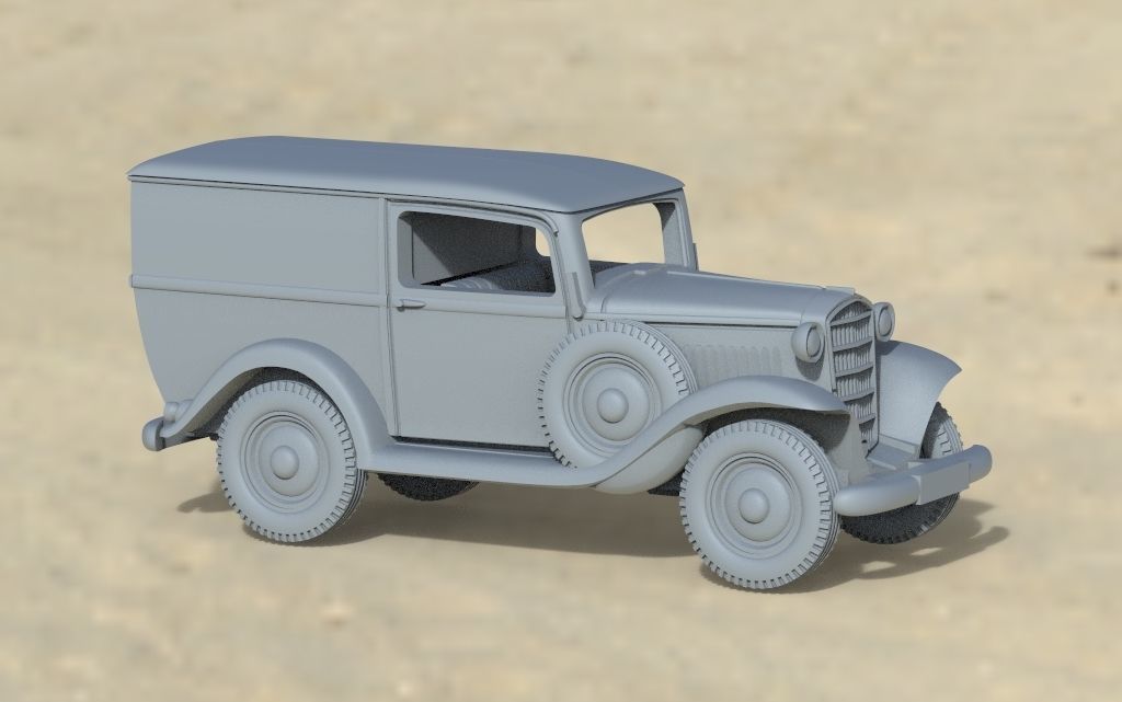 opel p4 3D print model_15
