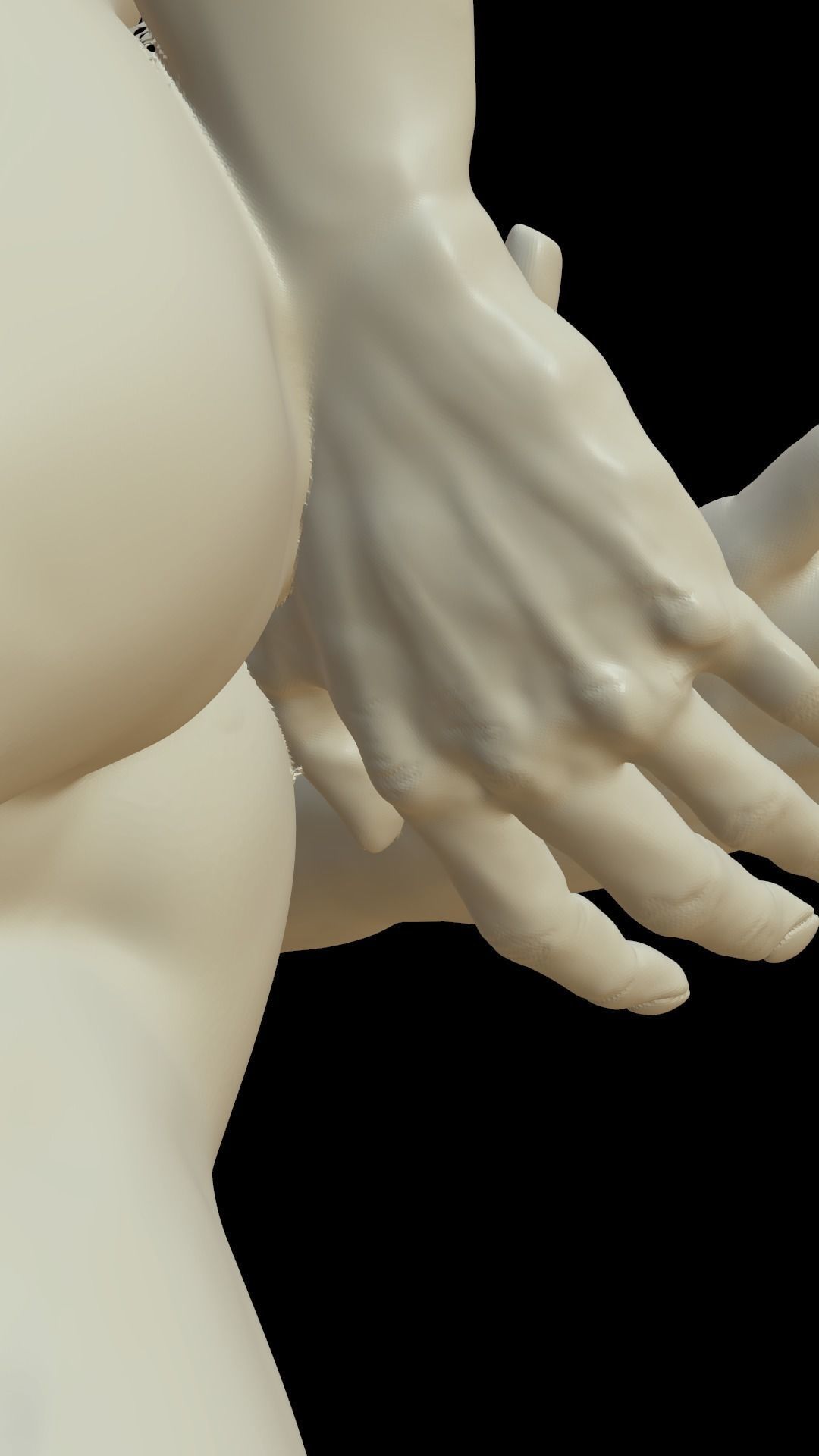 Male torso 3D model_4