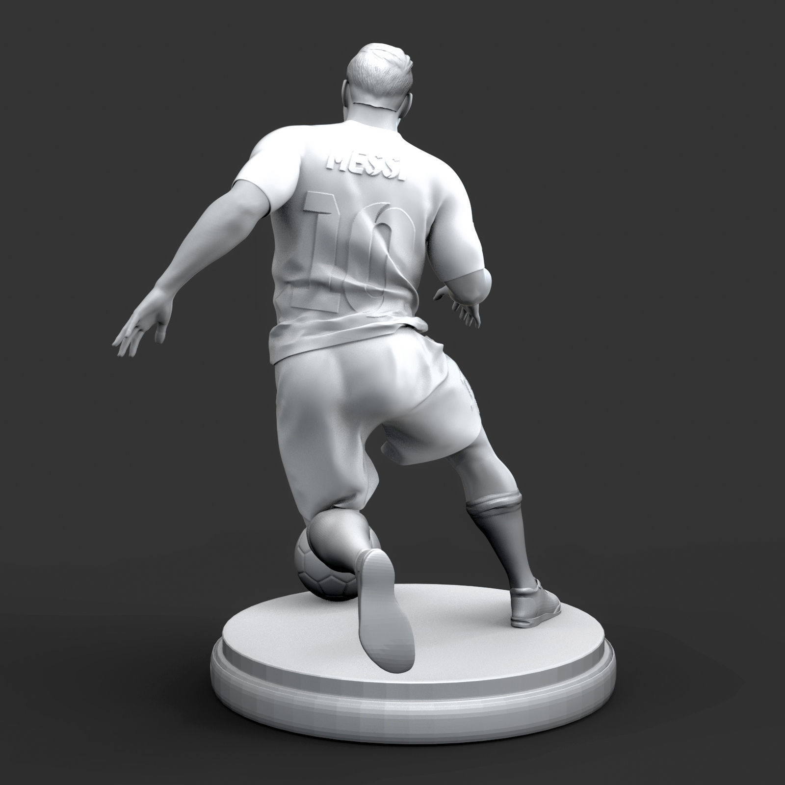 FootBall Player 3D Printable Free Free 3D print model_4