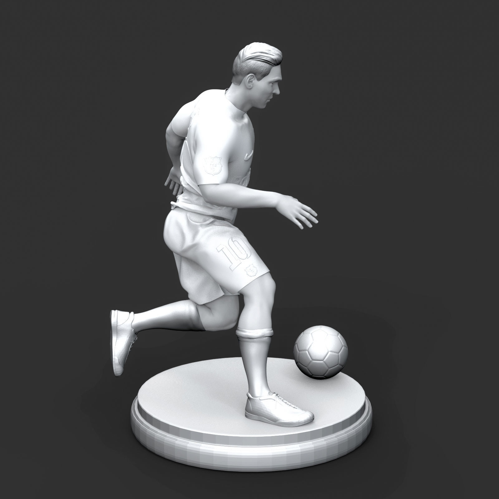 FootBall Player 3D Printable Free Free 3D print model_6