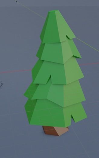 poly3tree christmas tree 3D model_2