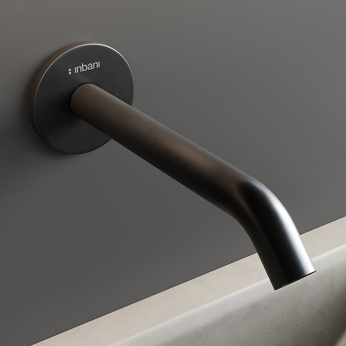  Inbani Grate 03 Vanity Unit Set 4 3D model_3