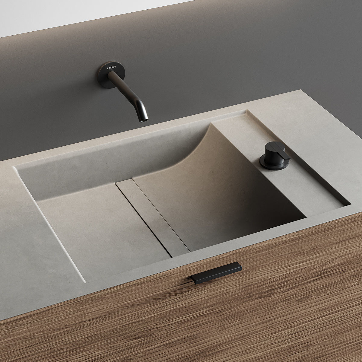  Inbani Grate 03 Vanity Unit Set 4 3D model_1