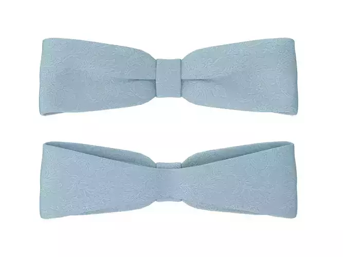 Straight End Realistic Ribbon Bow