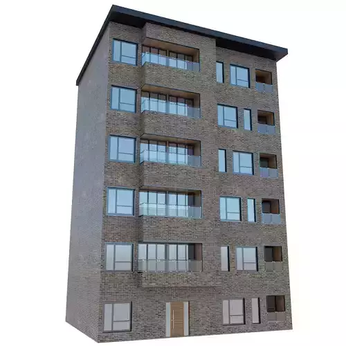 Building 3D Model apartment