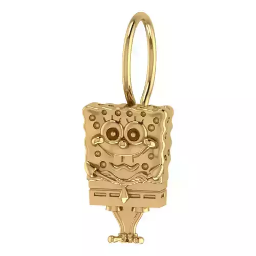 Spongebob squarepants charm