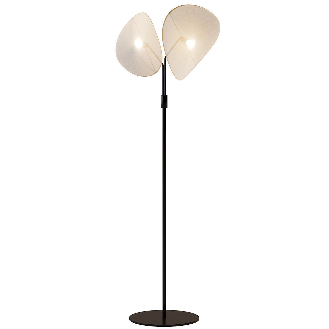 MANTA floor lamp with shade 3D model_2