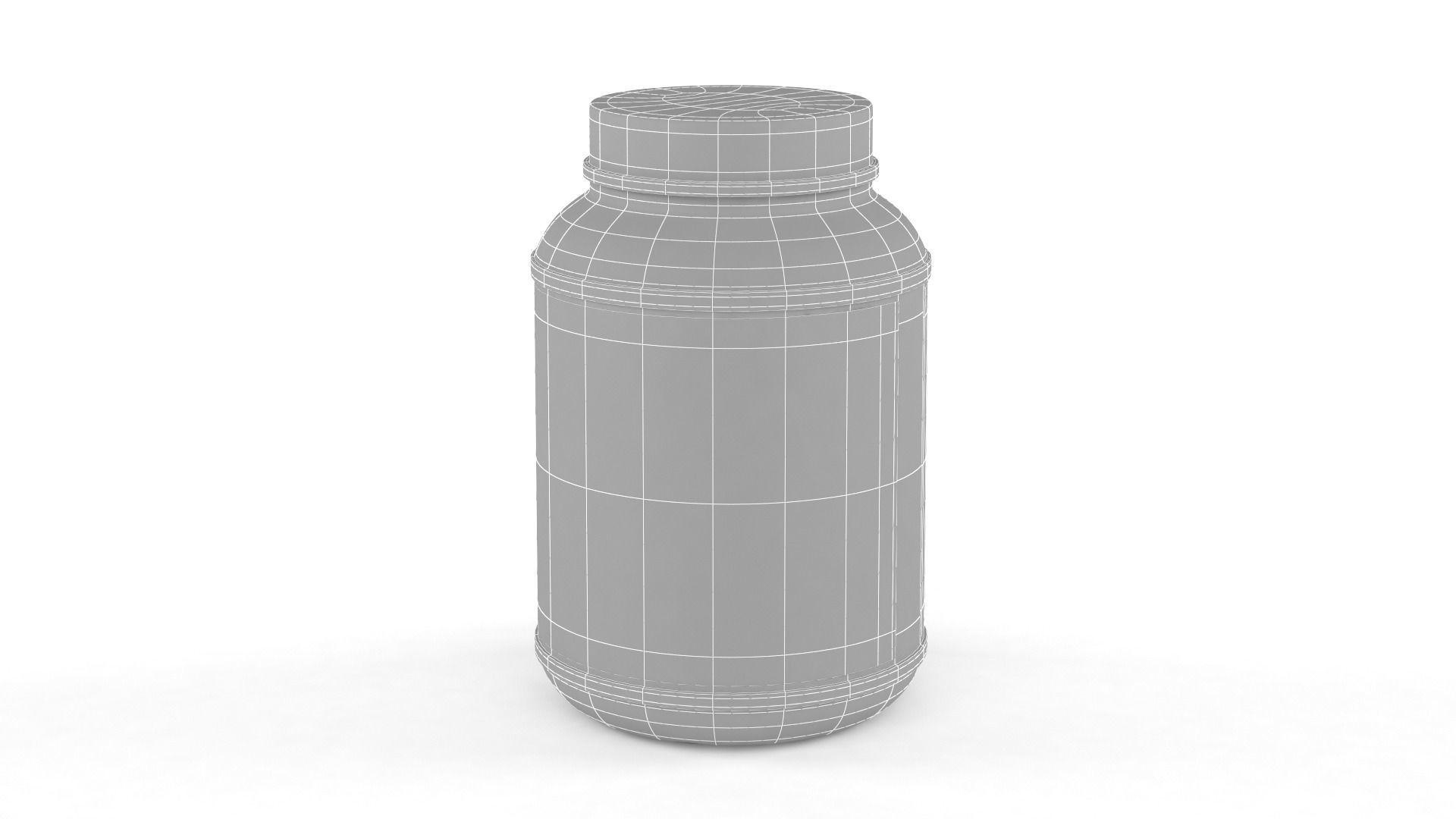 Protein Powders 3D model_10