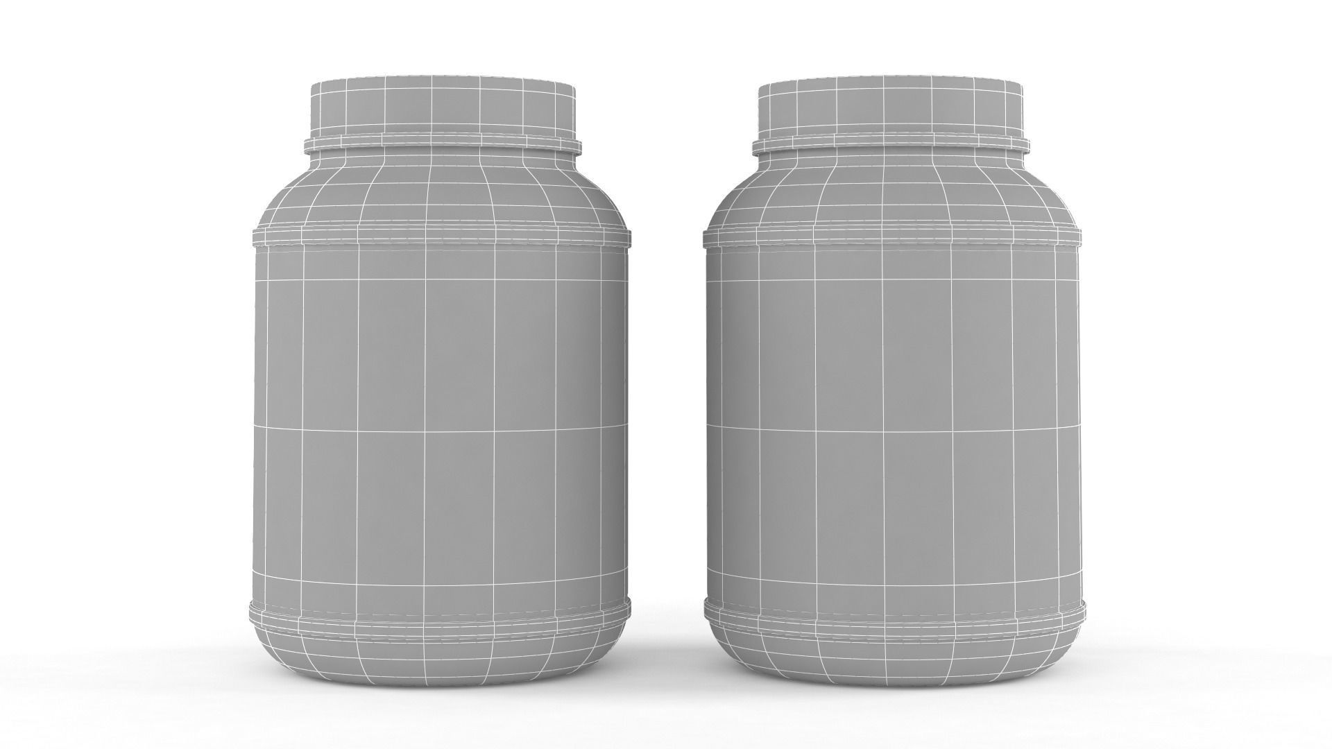Protein Powders 3D model_7
