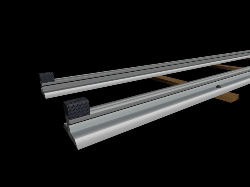 The push-trolley 3D model_3