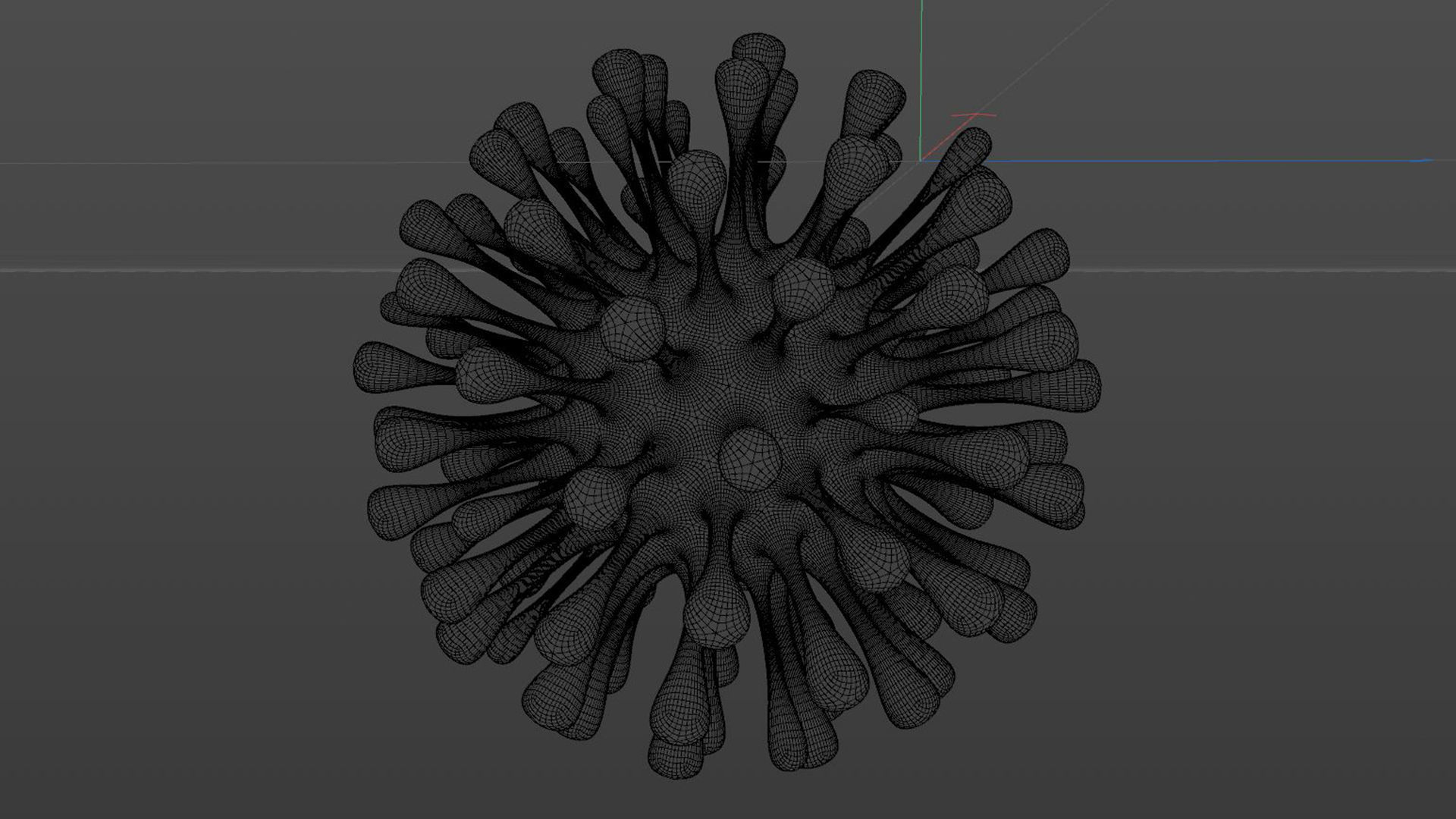 3D Corona Virus Covid 19 3D model_6