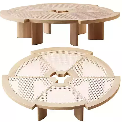 529 Rio Coffee Table 3D model