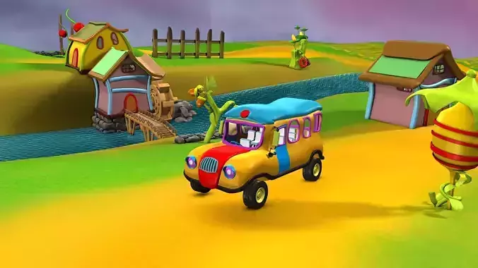 kids rhymes environment set