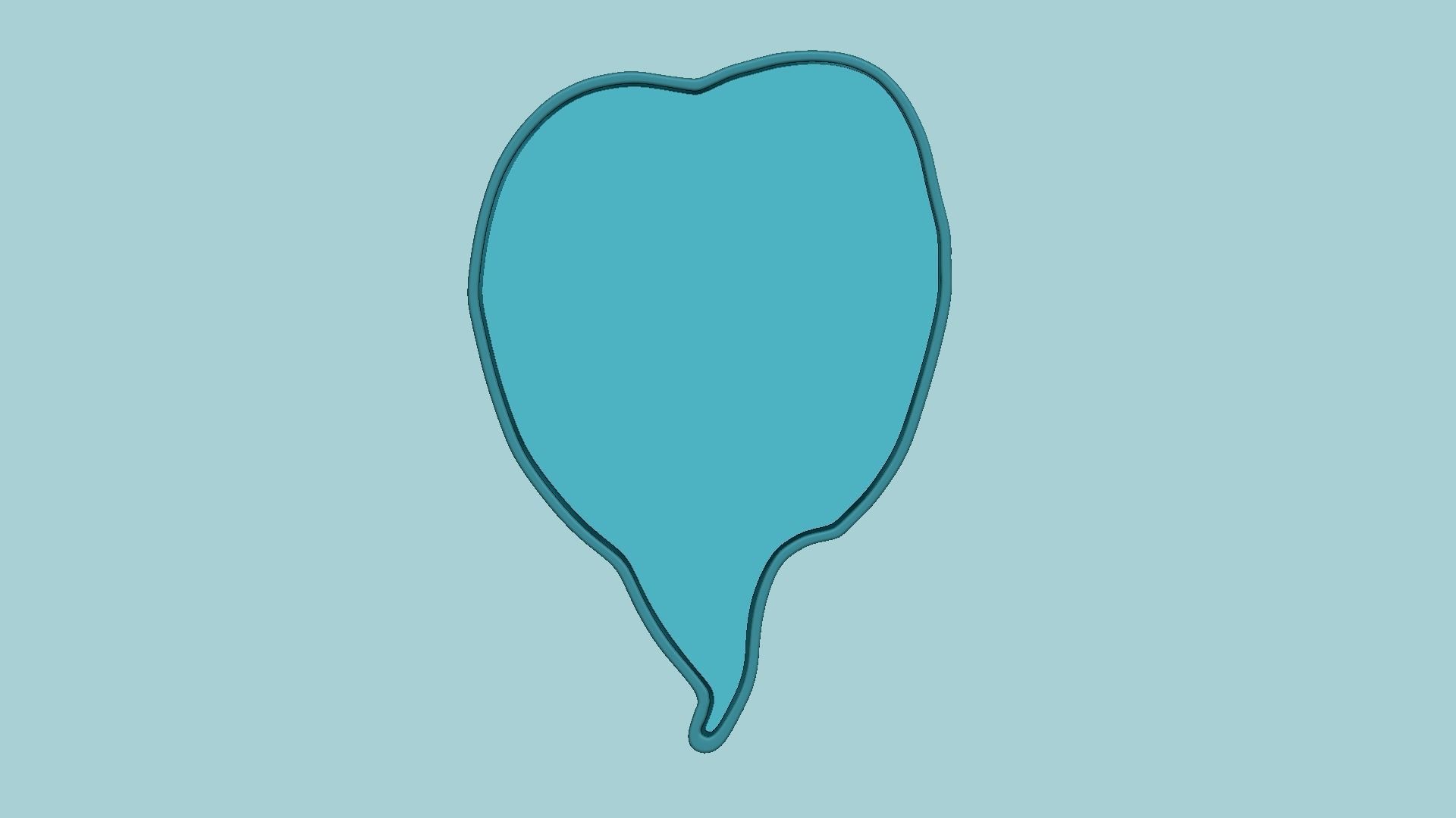 Alocasia Cucullata Leaf - Molding Arrangement EVA Foam Craft 3D print model_11