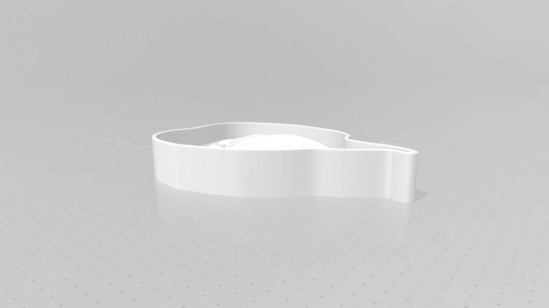 Alocasia Cucullata Leaf - Molding Arrangement EVA Foam Craft 3D print model_20