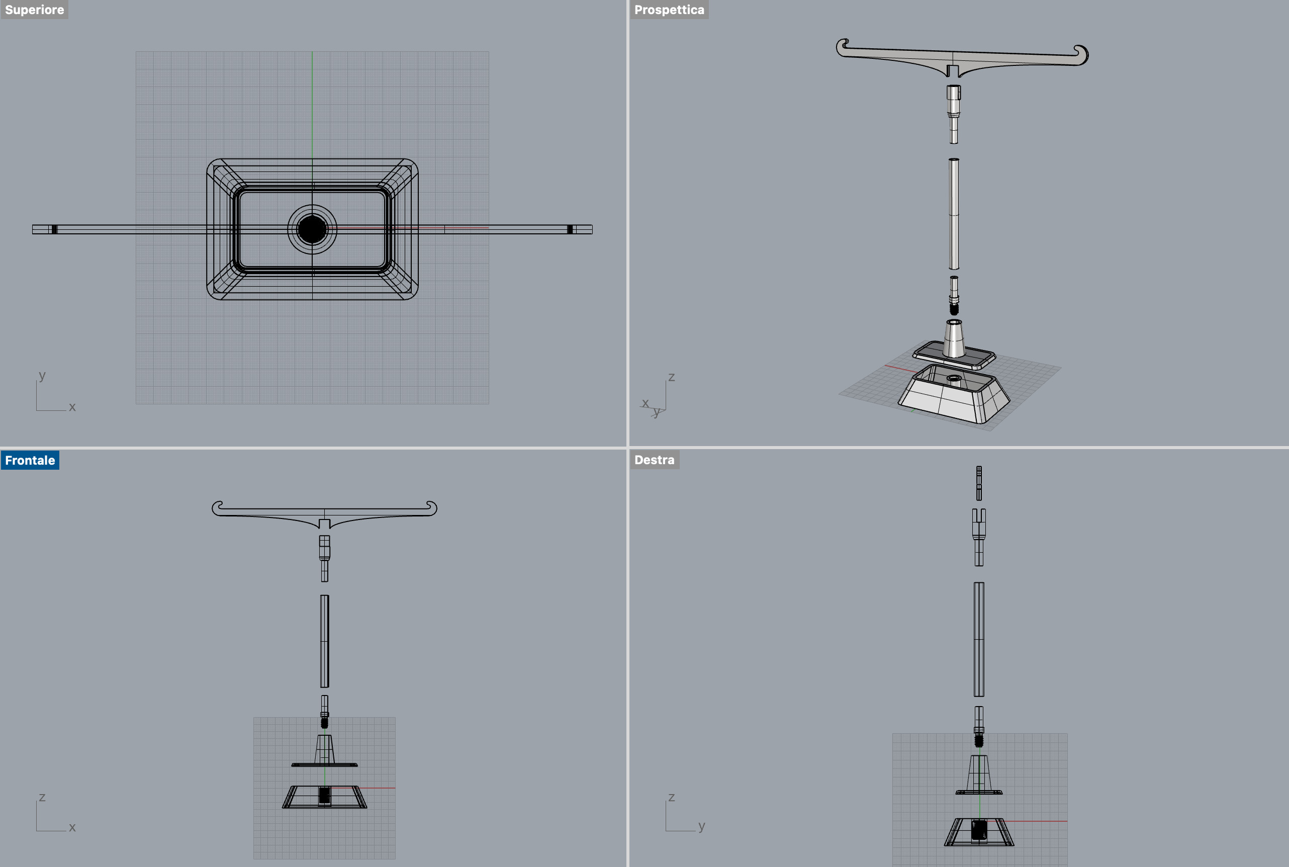 jewelry display stand 3D print model_9