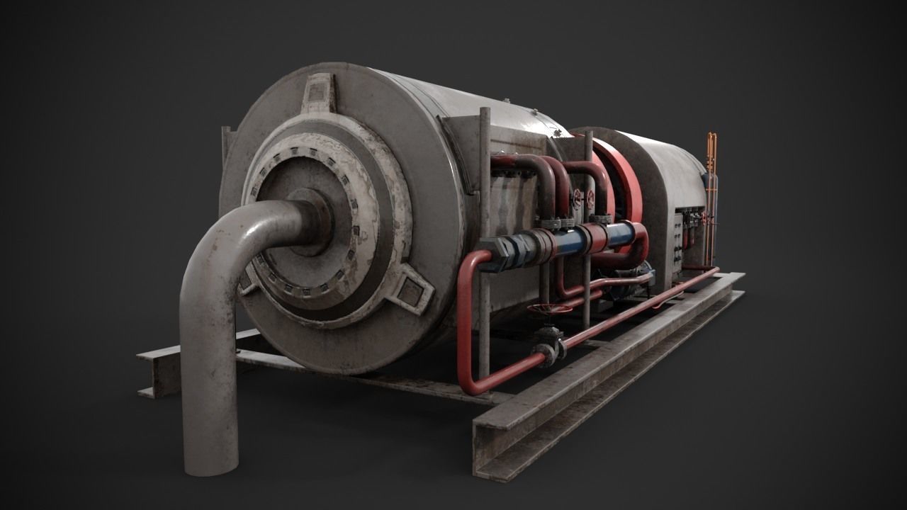 Industrial device 3D model_10