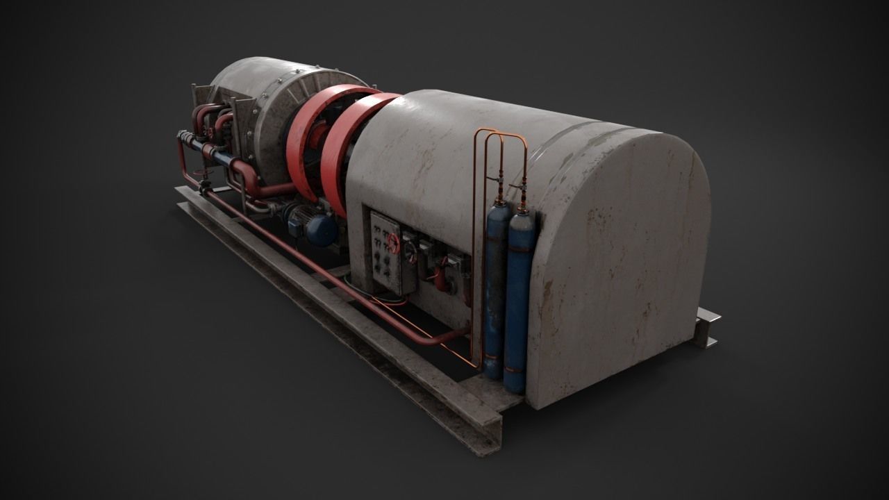 Industrial device 3D model_5