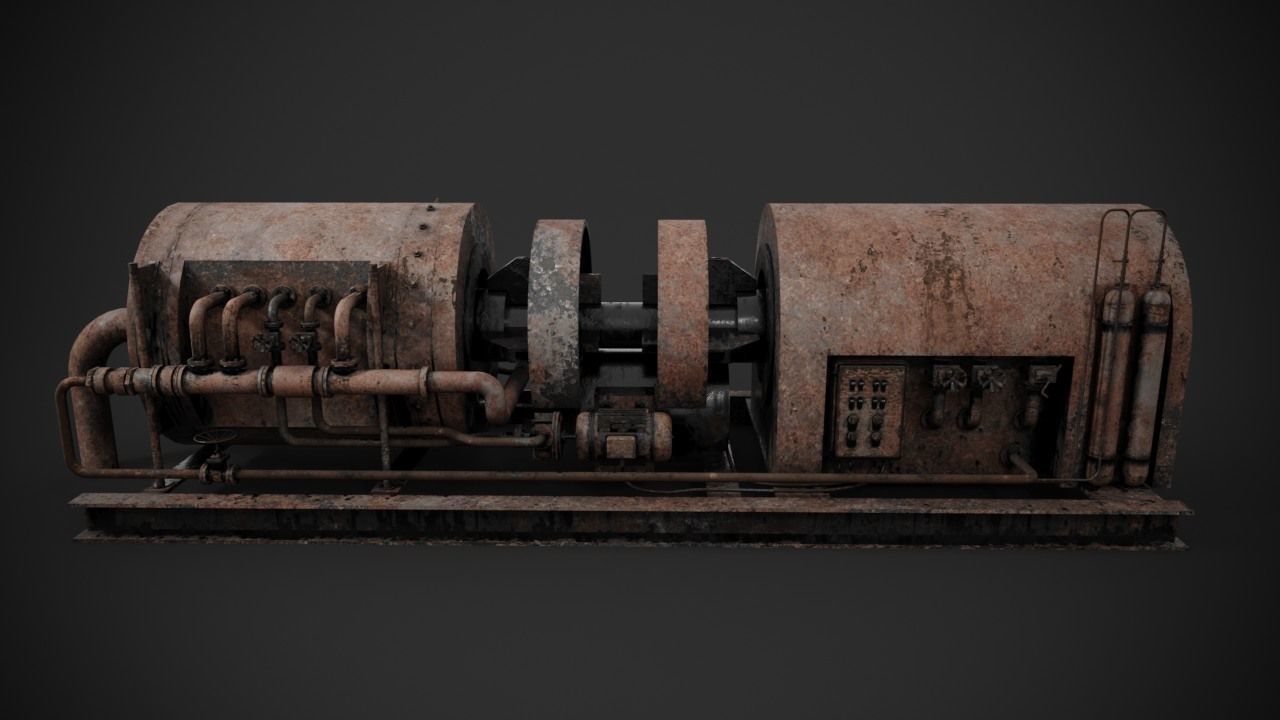 Industrial device 3D model_14