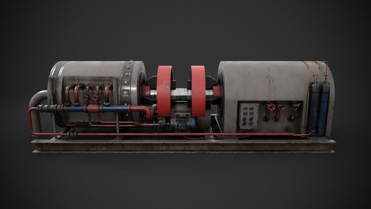 Industrial device 3D model_3