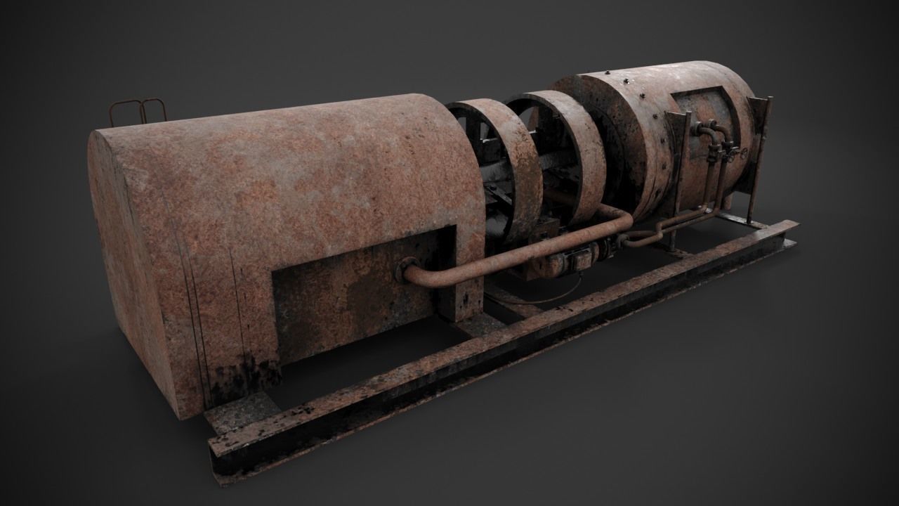 Industrial device 3D model_16