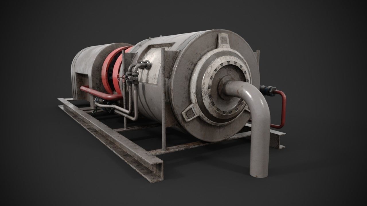 Industrial device 3D model_9