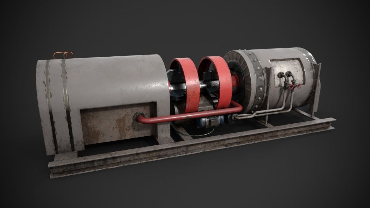 Industrial device 3D model_7