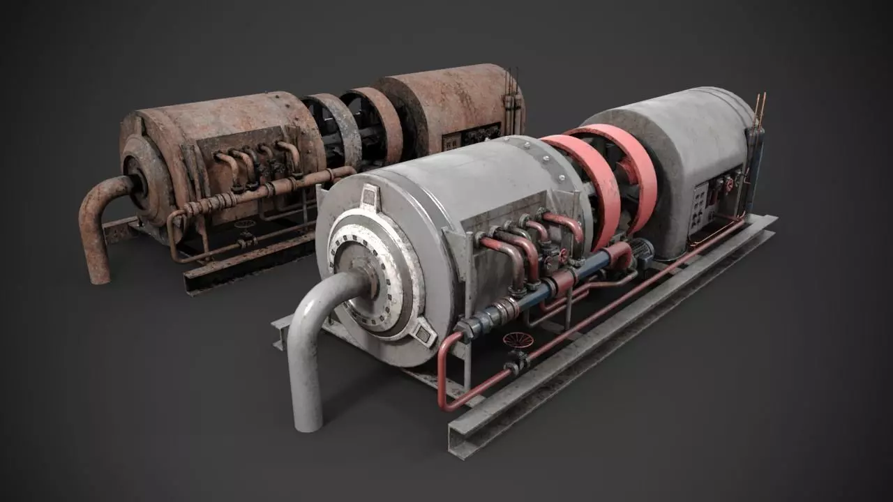 Industrial device 3D model_0