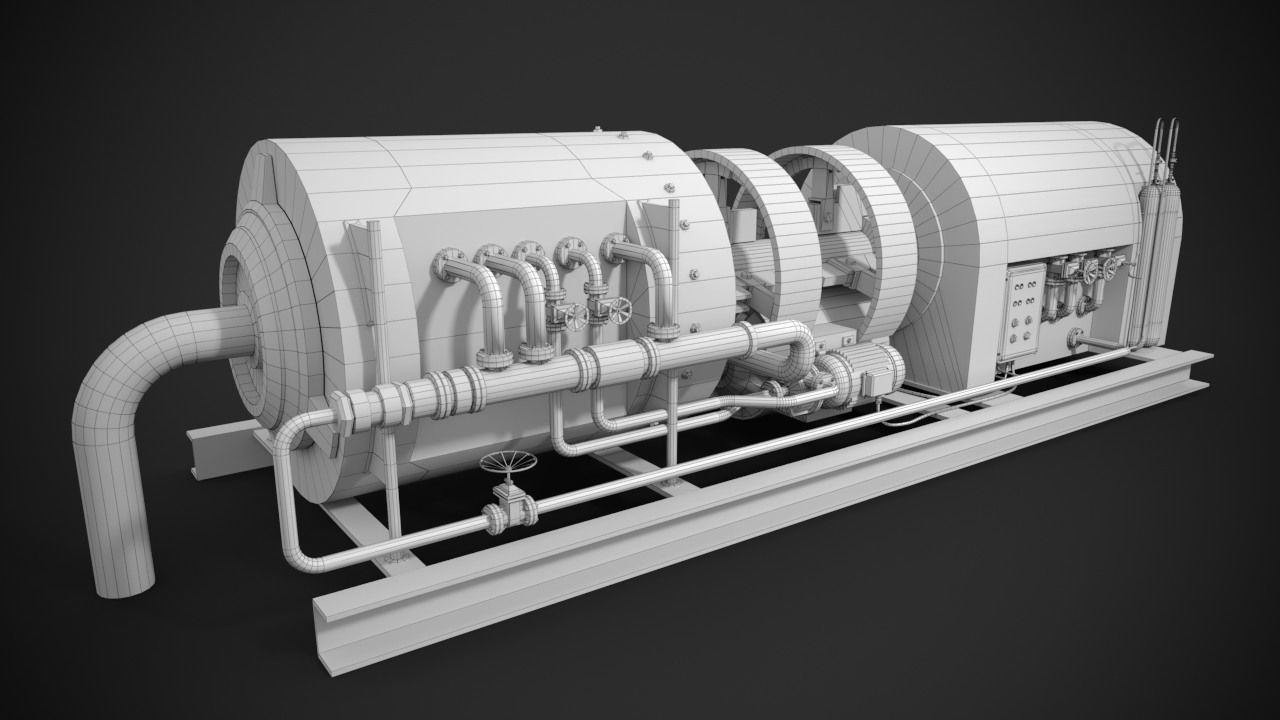Industrial device 3D model_11