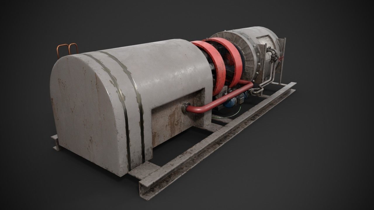 Industrial device 3D model_6