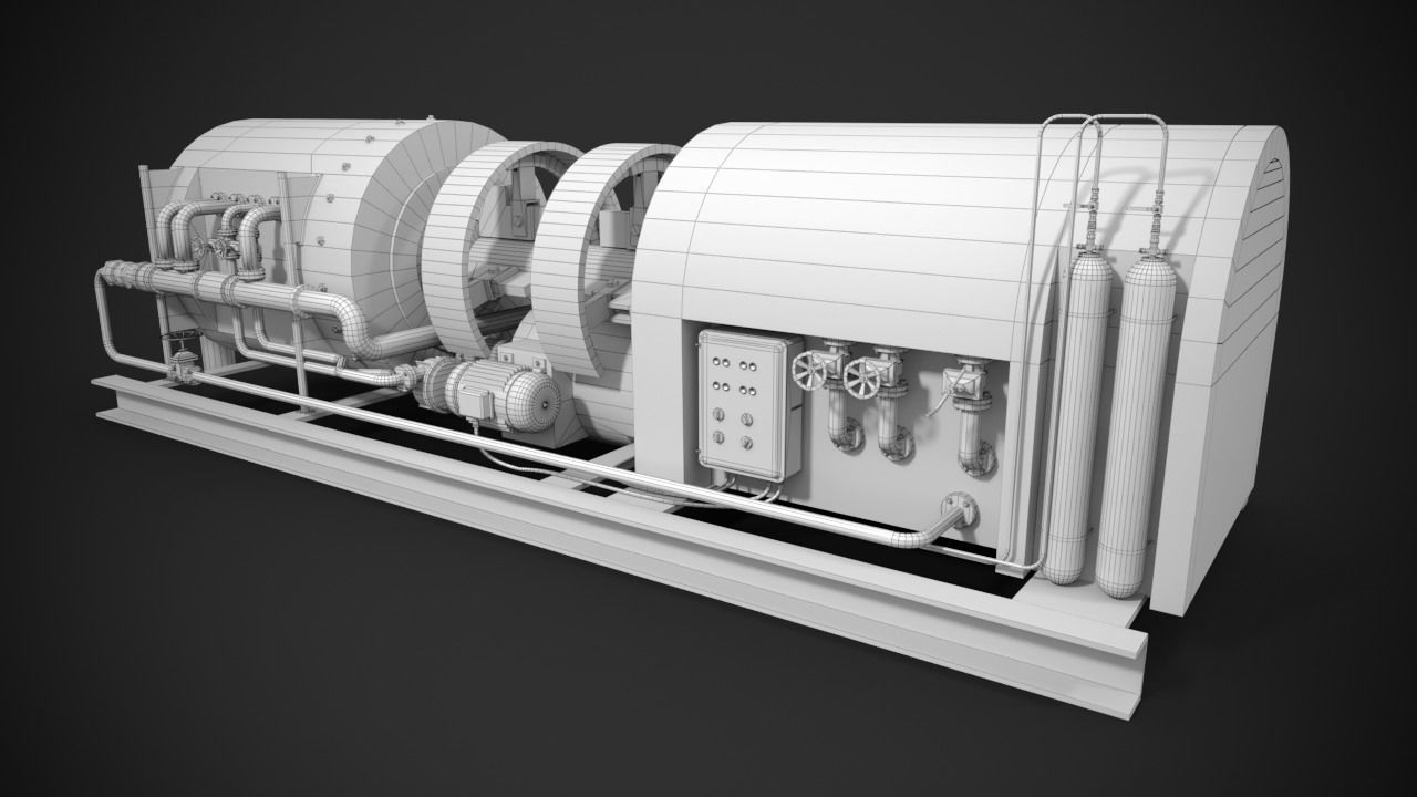 Industrial device 3D model_12