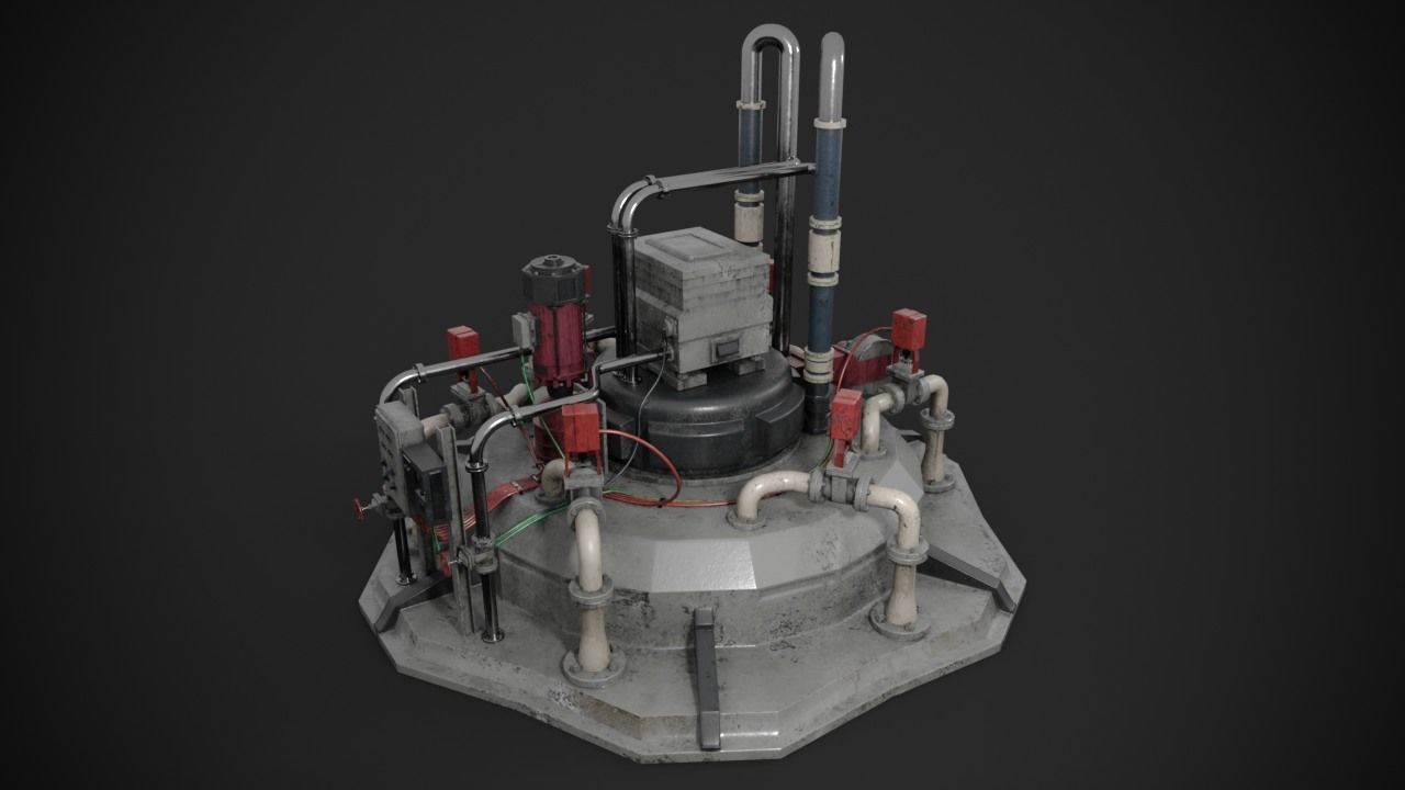 Industrial device 3D model_6