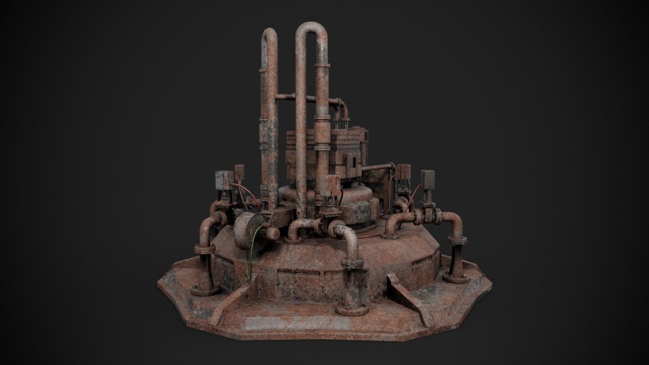 Industrial device 3D model_18