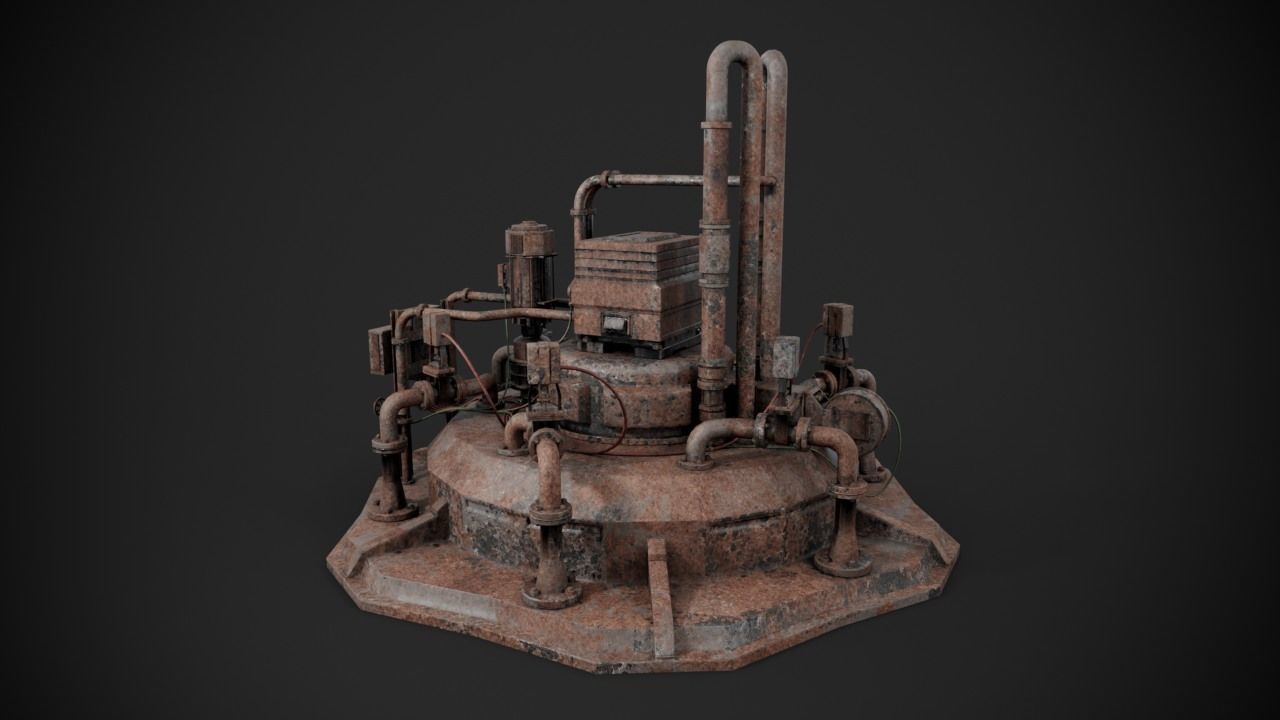Industrial device 3D model_17