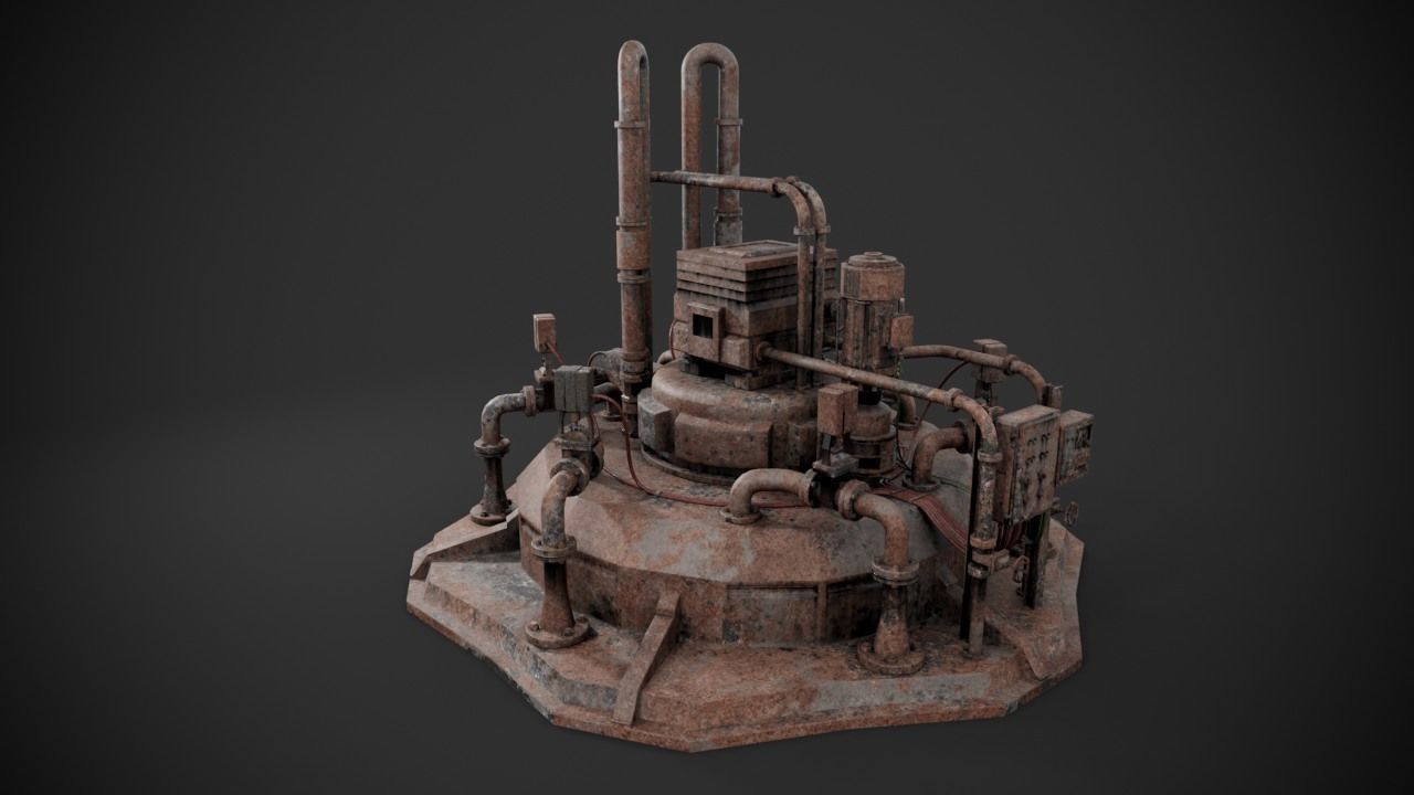 Industrial device 3D model_15