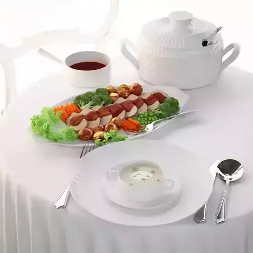 Porcelain Serving Dishes