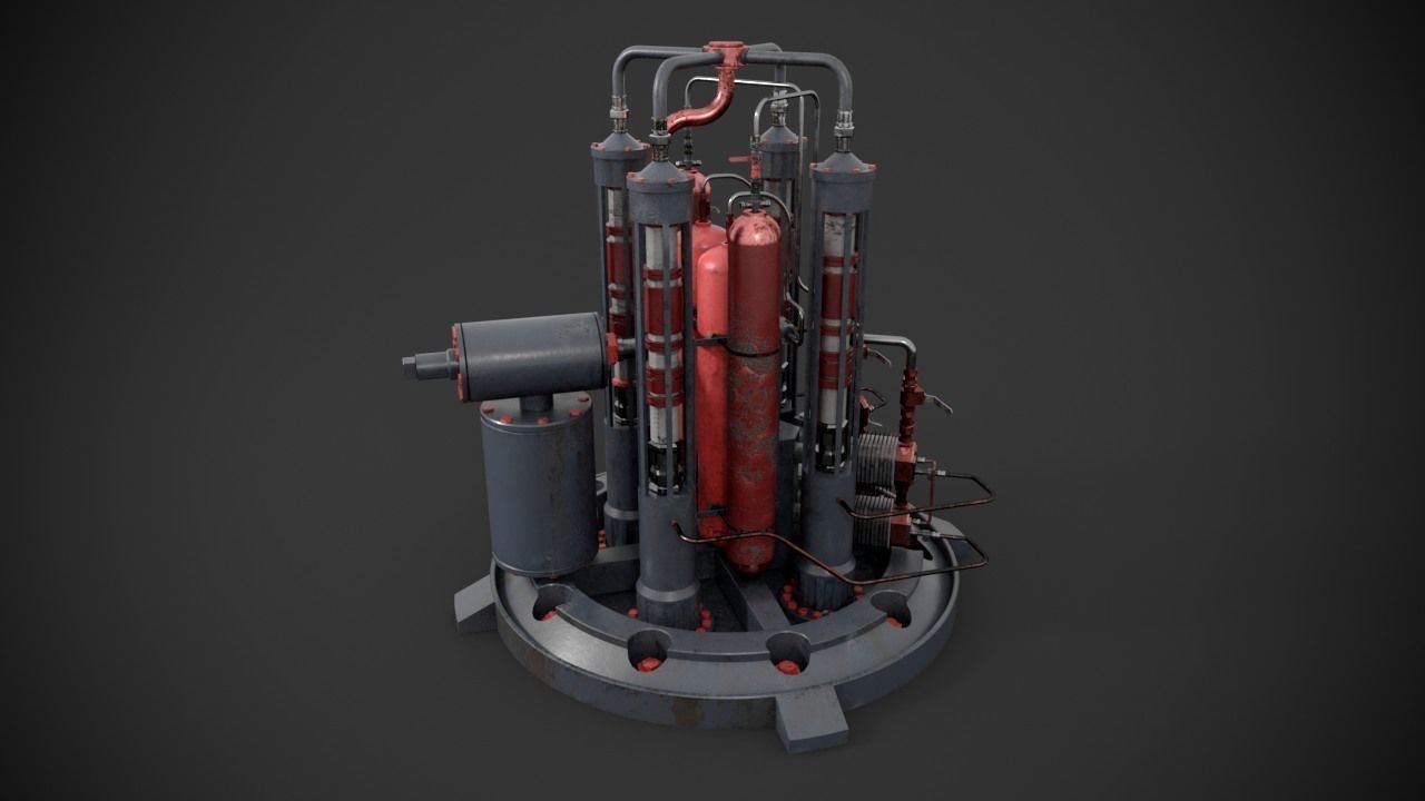 Industrial device 3D model_10