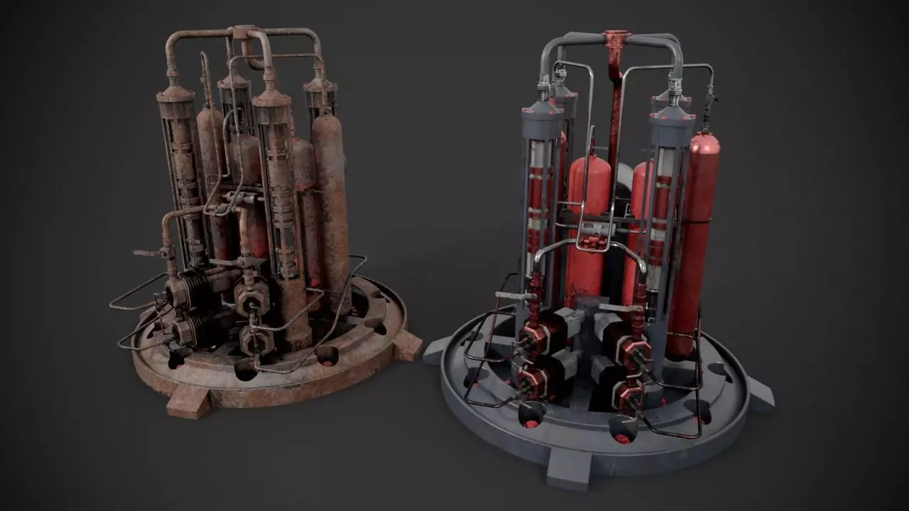 Industrial device 3D model_0