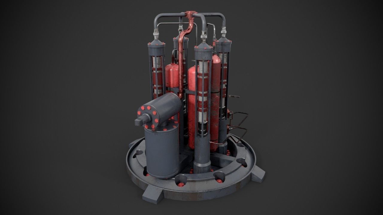 Industrial device 3D model_9