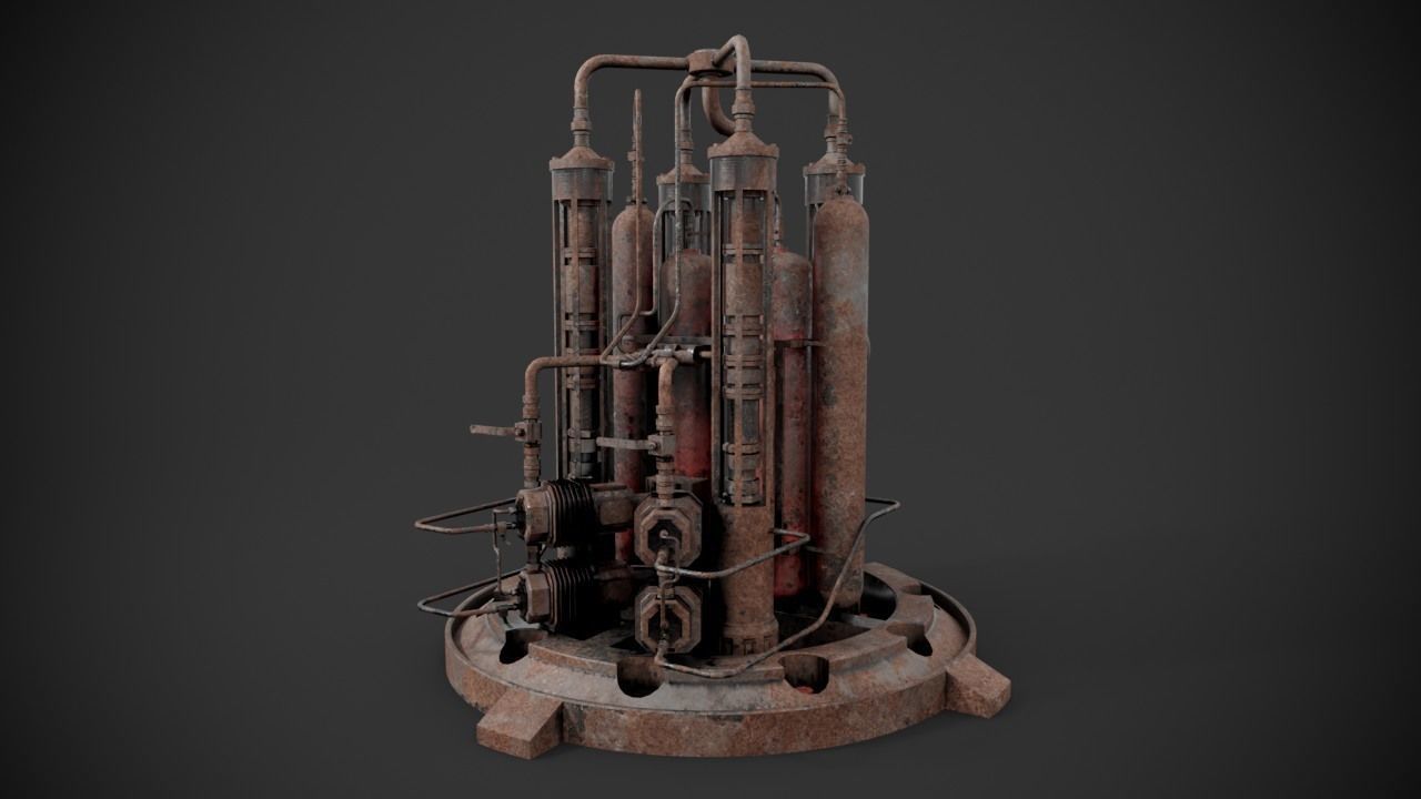 Industrial device 3D model_12
